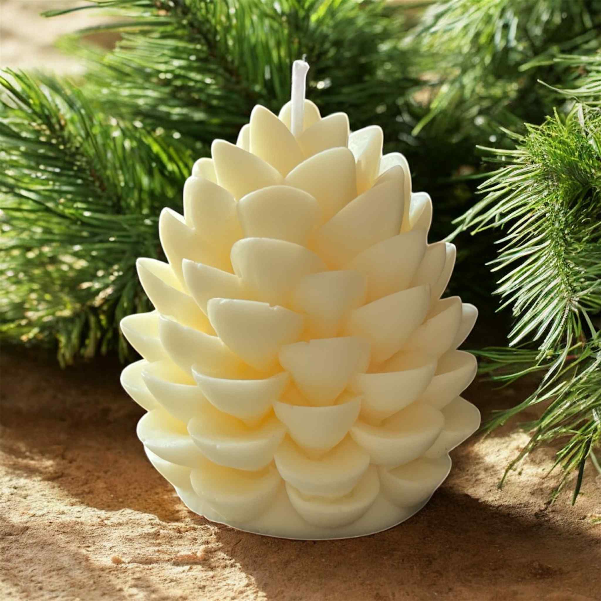 bougie pomme de sapin